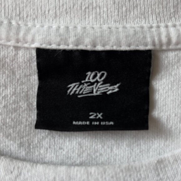 100 Thieves x Halo Infinite Collab T-Shirt - Picture 2 of 5